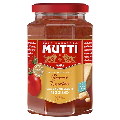 Mutti Pastasauce Rossoro Tomate mit Parmigianno Reggiano 400g (6 Stück) von Mutti