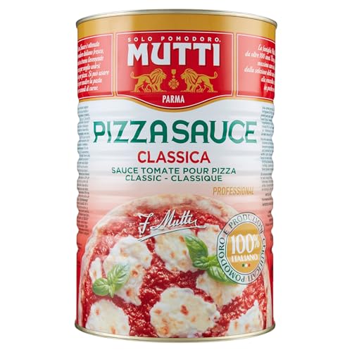 Mutti Pizza Sauce Classic Ungewürzt, 1er Pack (1 x 4.2 kg) von Mutti