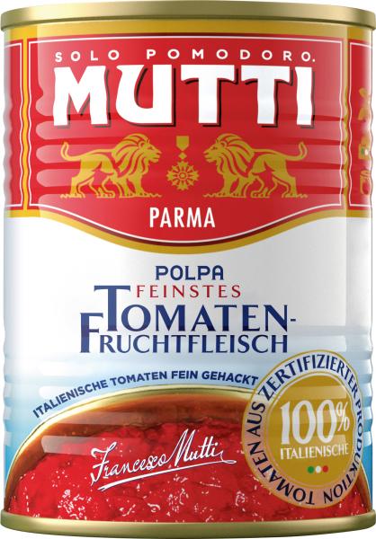 Mutti Polpa Feinstes Tomaten-Fruchtfleisch Mutti Polpa Feinstes Tomaten-Fruchtfleisch von Mutti
