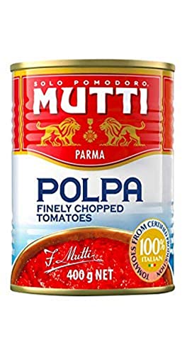 Mutti polpa di Pomodoro Tomatenpulpe Tomaten sauce 100% Italienisch 400g dose Mutti polpa di Pomodoro Tomatenpulpe Tomaten sauce 100% Italienisch 400g dose von Mutti