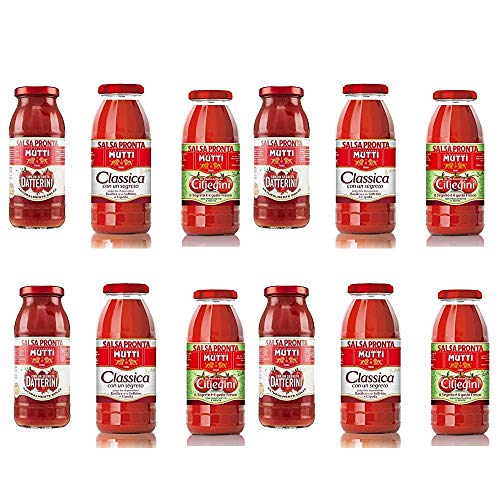 Testpaket Mutti Salsa Pronta Tomatensauce 100% Italienisch flasche ( 12 x 300g ) von Mutti
