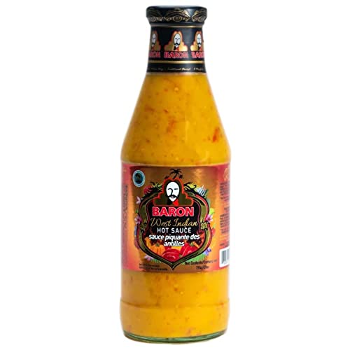 Baron West Indian Hot Soße, 794 g, 6 Stück Baron West Indian Hot Soße, 794 g, 6 Stück von My Africa Caribbean