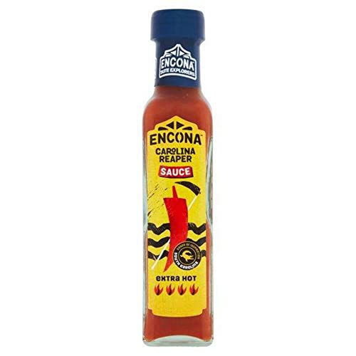 Encona Carolina Reaper Hot Soße, 142 ml, 6 Stück Encona Carolina Reaper Hot Soße, 142 ml, 6 Stück von My Africa Caribbean