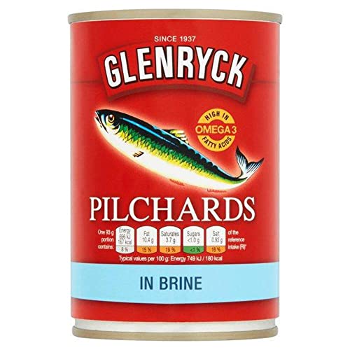 Glenryck Pilchards in Sole 400g Box mit 12 Stück Glenryck Pilchards in Sole 400g Box mit 12 Stück von My Africa Caribbean