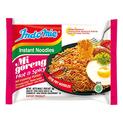 Indomie Noodles Mi Goreng Pedas, 70 g, 3 Stück Indomie Noodles Mi Goreng Pedas, 70 g, 3 Stück von My Africa Caribbean