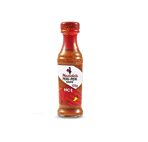 Nando's Hot Peri Peri Sauce 125 g, 6 Stück von My Africa Caribbean