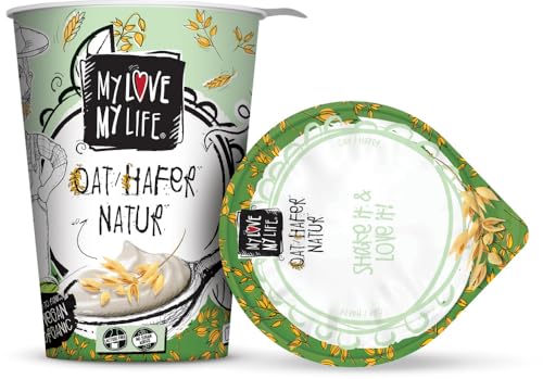 My Love My Life Fermentierte Bio-Hafercreme Natur ungesüßt (6 x 400 gr) von My Love My Life