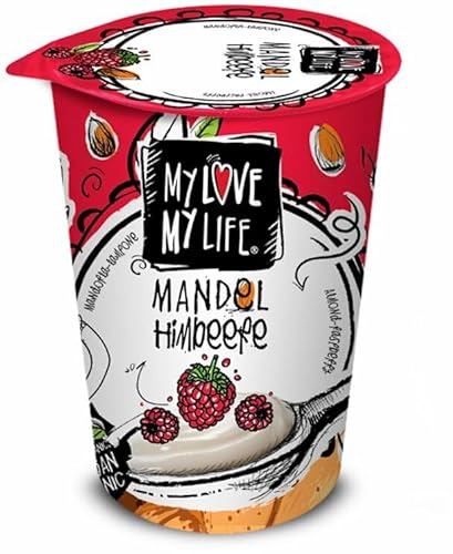 My Love - My Life Bio Mandelcreme Himbeere (6 x 180 gr) von My Love - My Life