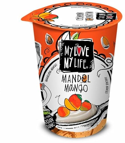 My Love - My Life Bio Mandelcreme Mango (6 x 180 gr) von My Love - My Life