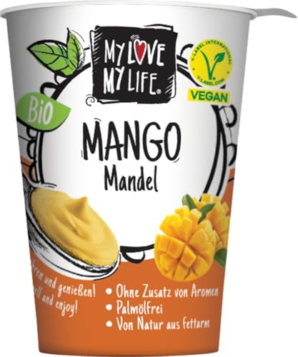 My Love - My Life Bio Mandelcreme Mango (6 x 180 gr) von My Love - My Life