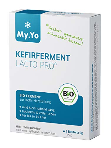 My.Yo Bio Kefirferment + Lactobakterien, 3x5g von My.Yo
