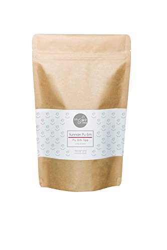 Yunnan Pu Erh Bio Tee 1kg - Hochwertiger roter Tee in Bio-Qualität aus China, Ökologischer Anbau - Für Genießer und Tee-Kenner - nach alter Tee-Tradition - MyCupOfTea von MyCupOfTea