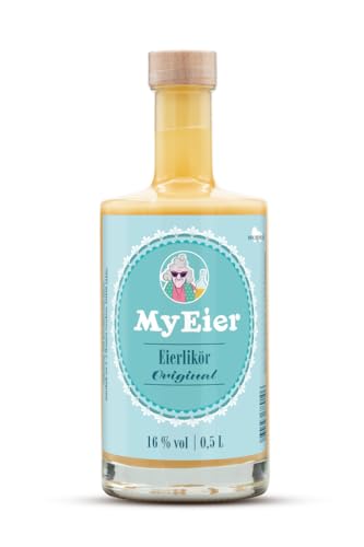 MyEier Original, Eierlikör aus Bayern. 0,5 L, 16% Vol. von MyEier