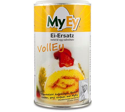 MyEy VollEy Ei-Ersatz, natürlich & voll aufschlagbar, universell einsetzbar, lactosefrei & vegan, 24er Pack (24 x 200 g) von MyEy