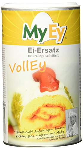 MyEy VollEy Ei-Ersatz, natürlich & voll aufschlagbar, universell einsetzbar, lactosefrei & vegan, 2er Pack (2 x 200 g) von MyEy