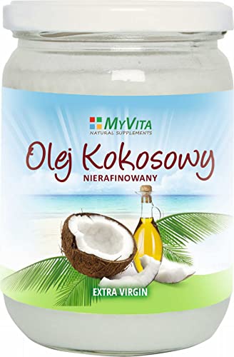 Kaltgepresstes unraffiniertes Kokosöl extra virgin 200 ml MyVita Kaltgepresstes unraffiniertes Kokosöl extra virgin 200 ml MyVita von MyVita