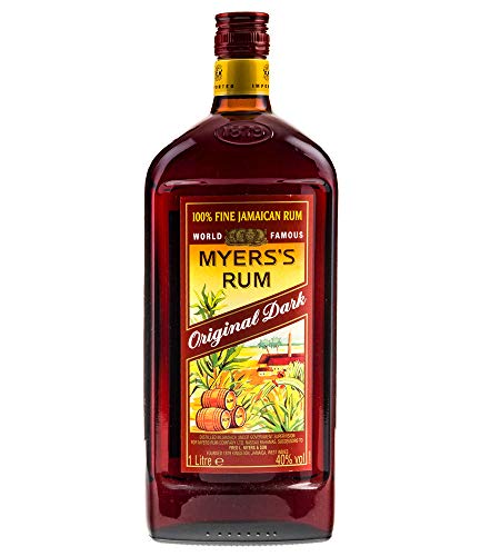 Rum: 3 x Myers's Rum Original Dark / 40% / 1 Liter von Myers