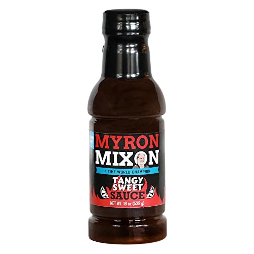 Myron Mixon BBQ Sauce | Tangy Sweet | Champion Pitmaster Rezept | glutenfreie BBQ-Saucen, MSG-frei, hergestellt in den USA | 540 ml Flasche von Myron Mixon