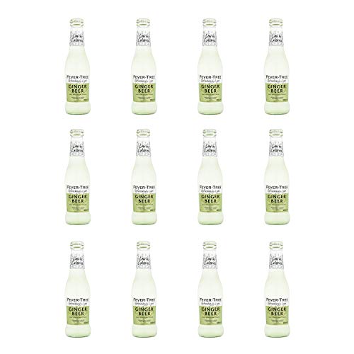 Fever Tree – Erfrischend helles Ingwer-Bier, 200 ml, Glasflasche (12 Stück) von Mystic Moments