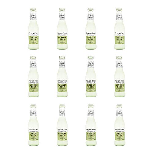 Fever Tree – Erfrischend helles Ingwer-Bier, 200 ml, Glasflasche (12 Stück) von Mystic Moments