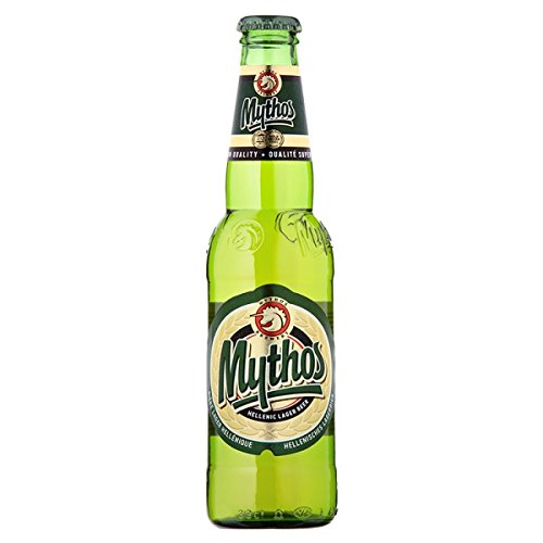 Mythos Brewery Hellenic Lager Beer 330ml (Packung mit 24 x 330 ml) von Mythos Brewery