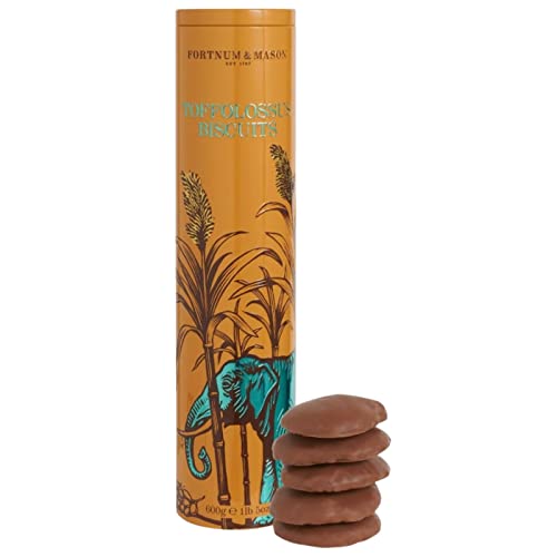 Fortnum And Mason Toffolossus Biscuits 600 g Milchschokolade überzogene Toffee Kekse in hoher Keksdose von "N/A"