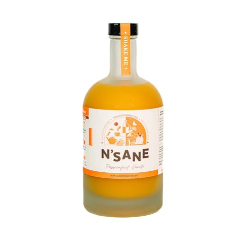 N'SANE Passionsfrucht-Vanille Alkoholfreie cocktails 500ml - Reichhaltig und cremig, Premium Aperitif Alkoholfrei, Zuckerfrei, 100% natürlichen Inhaltsstoffen, Vegan, Perfekt für Partys N'SANE Passionsfrucht-Vanille Alkoholfreie cocktails 500ml - Reichhaltig und cremig, Premium Aperitif Alkoholfrei, Zuckerfrei, 100% natürlichen Inhaltsstoffen, Vegan, Perfekt für Partys von N'sane