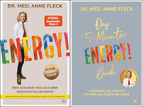 Anne Fleck | Das Kraft verleihende Energy Programm | 2er Set als Softcover | Energy! + Das 5-Minuten-ENERGY!-Buch Anne Fleck | Das Kraft verleihende Energy Programm | 2er Set als Softcover | Energy! + Das 5-Minuten-ENERGY!-Buch von N.N.