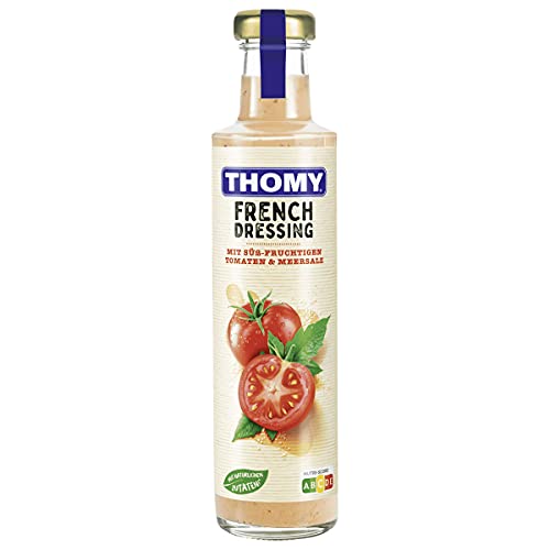 Thomy French Dressing mit süß fruchtigen Tomaten und Meersalz 350ml Thomy French Dressing mit süß fruchtigen Tomaten und Meersalz 350ml von N.V.