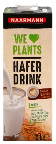 Naarmann Hafer-Drink vegan, 12er Pack (12 x 1 l) von NAARMANN