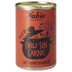 Chili sin Carne mit Kidneybohnen von NABA Feinkost