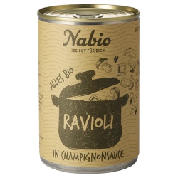 Ravioli mit Pilzen in Champignonsauce von NABA Feinkost