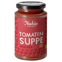 Tomaten-Cremesuppe mit Rucola von NABA Feinkost