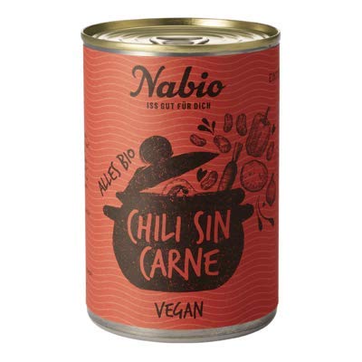 Bio Chili sin Carne 400g (1 Dose) von NABIO