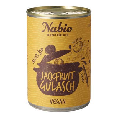 Bio Jackfruit Gulasch-Eintopf 400g (1 Dose) von NABIO