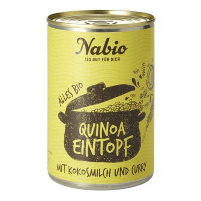 Bio Quinoa-Kokosmilch Eintopf 400g (1 Dose) von NABIO