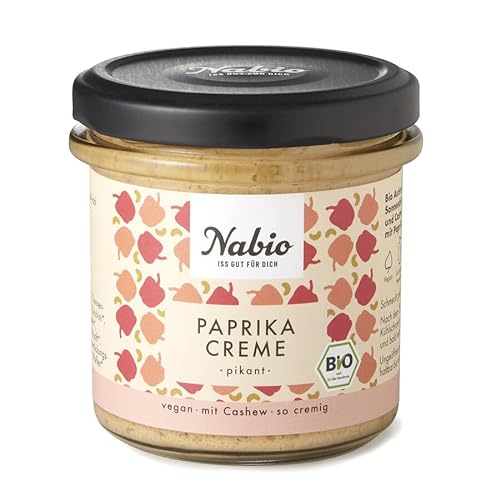 NABIO: Aufstrich - Paprika Creme pikant 135g von NABIO