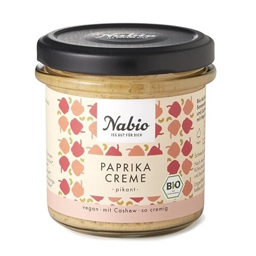NABIO: Aufstrich - Paprika Creme pikant 135g von NABIO