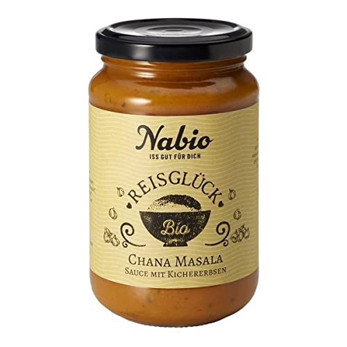 Nabio Bio Reisglück Sauce, Chana Masala, 325 ml von NABIO