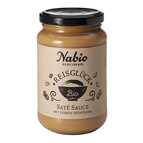 Nabio Bio Reisglück Saté Sauce, 325 ml von NABIO