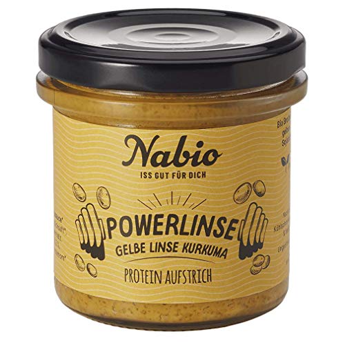 Nabio Bio Vegetarischer Aufstrich Grüne Linse & Kurkuma, 140 g Nabio Bio Vegetarischer Aufstrich Grüne Linse & Kurkuma, 140 g von NABIO