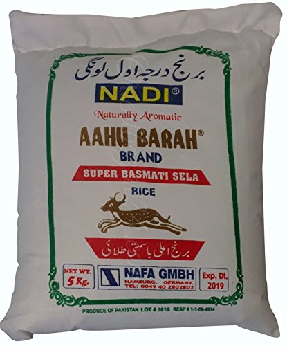 Aahu Barah Basmati Reis 5 kg (4) von NADI