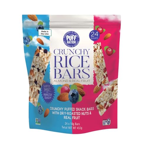 Puff Nation Crunchy Rice Bars 24 x 18g | NAEM Puff Nation Crunchy Rice Bars 24 x 18g | NAEM von NAEM
