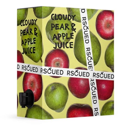 Rscued Bewölkte Birne & Apfelsaftbeutel in Box, 3L | NAEM von NAEM
