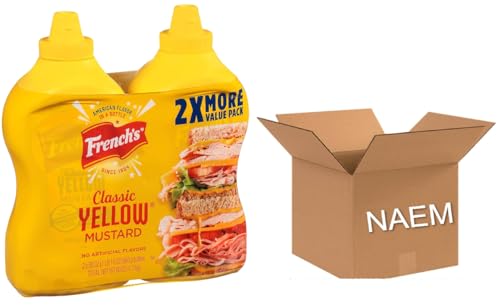 Senfpresse, Gelb, 850 g, 2 Stück NAEM Senfpresse, Gelb, 850 g, 2 Stück NAEM von NAEM