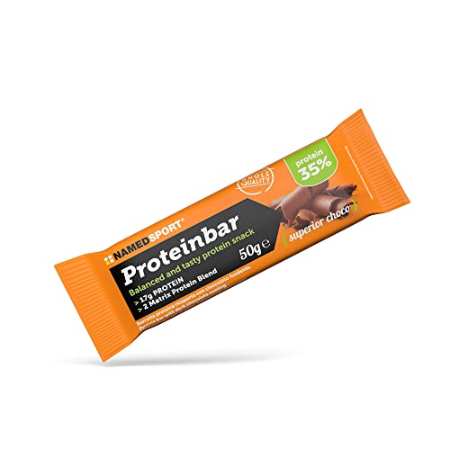 Named Sport Proteinbar 50gr X 12 Bars Chocolate von NAMEDSPORT SUPERFOOD