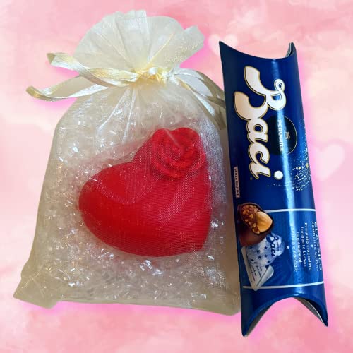 Baci Perugina Geschenk für Mutter 2024 – Perugina Tube 37,5 g + leuchtendes Herz + Organzabeutel Baci Perugina Geschenk für Mutter 2024 – Perugina Tube 37,5 g + leuchtendes Herz + Organzabeutel von NARAMAKI