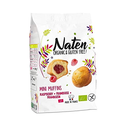 MINI-MUFFINS MIT HIMBEERFÜLLUNG GLUTENFREI BIO 200 g - NATEN MINI-MUFFINS MIT HIMBEERFÜLLUNG GLUTENFREI BIO 200 g - NATEN von NATEN