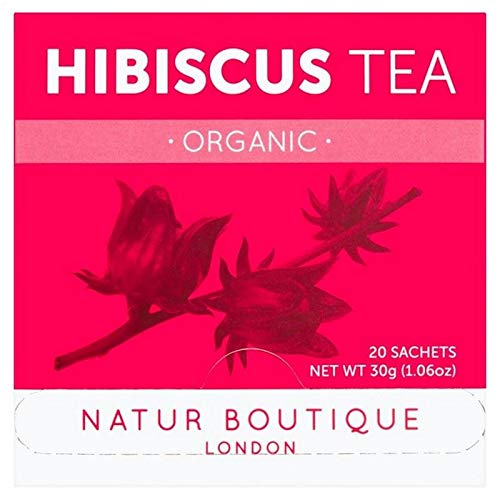 Natur Boutique Organic Hibiscus Tea 20 per pack von Natur Boutique