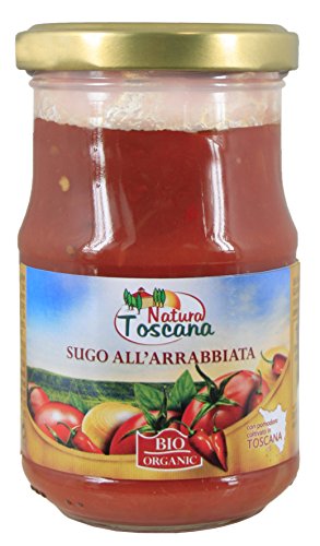 NATURA TOSCANA Arrabbiata Pikante Sauce, 6er Pack (6 x 180 g) von NATURA TOSCANA
